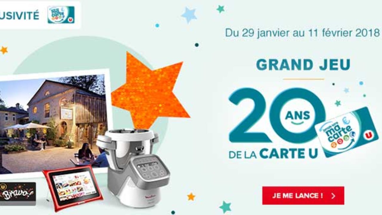 Www Magasins U Com Carte U Ans Jeu Anniversaire Ans Carte U Bestofconcours