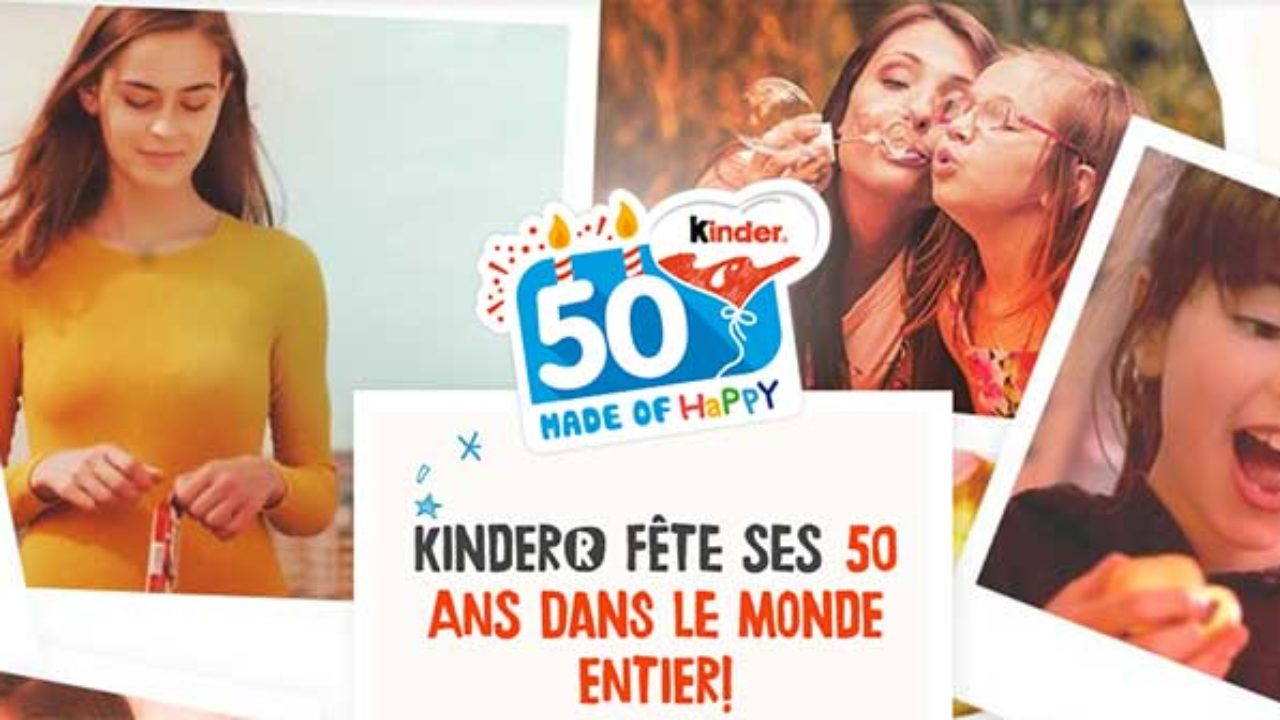 Www Kinder Com 50 Grand Jeu Anniversaire Kinder 50 Ans