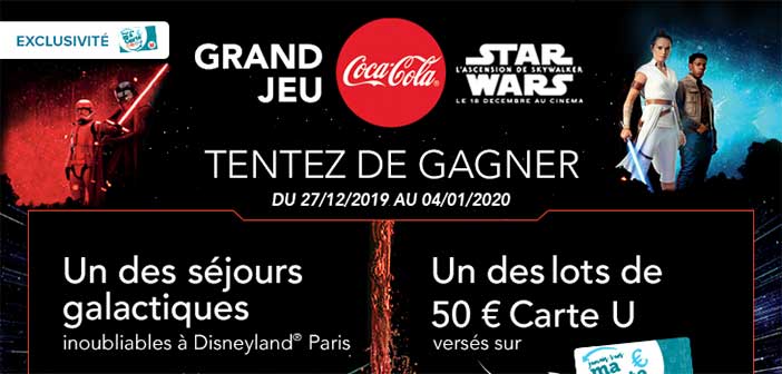 Www Magasins U Com Jeu Cocacola Jeu Coca Cola Star Wars Magasins U