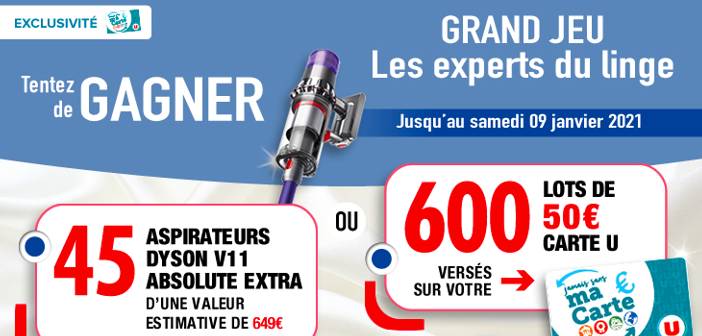 www.magasins-u.com/jeu-linge - Jeu Les Experts du Linge Magasins U