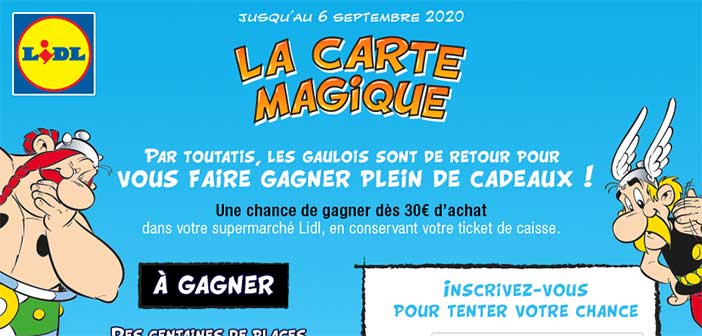 Www Lidl Fr Jeu Lidl Carte Magique Parc Asterix Bestofconcours
