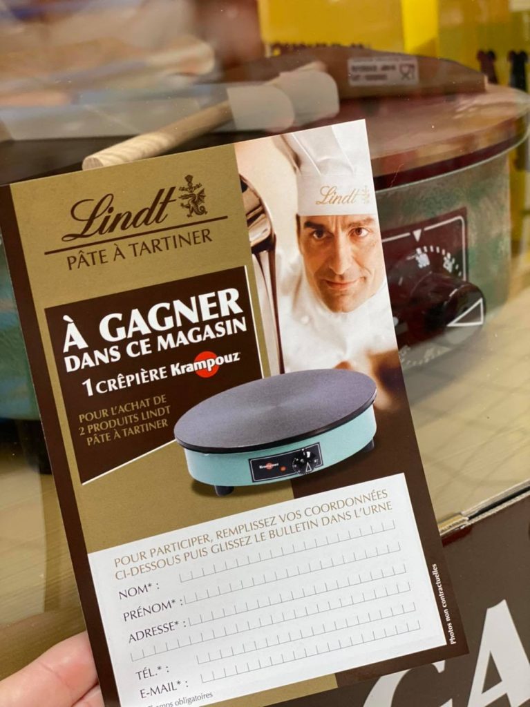 www.lindt.fr - Jeu Lindt Chandeleur 2021