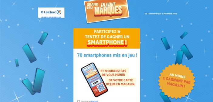 www.en-avant-marques.fr - Grand Jeu En Avant Marques E.Leclerc