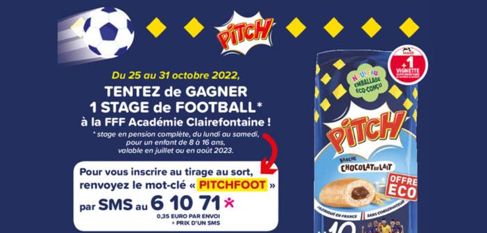 www.pasquier.fr - Jeu SMS Pitch Pasquier